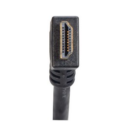 带以太网功能高速HDMI 线缆，公头/45度右出线公头，5米的图片