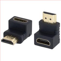 直角型适配器，HDMI公头/HDMI母头的图片