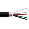 USB2.0散装线缆，28/24AWG，高柔性VW-1阻燃等级PU护套，黑，100英尺（30.5米）的图片