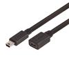 特优型USB  Mini B型5插脚线缆，公头/母头，1.0m的图片