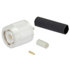 适用于 LMR-100A-PVC，RG174，RG188，RG316和100系列电缆的TNC公接头压接/焊接触头连接的图片